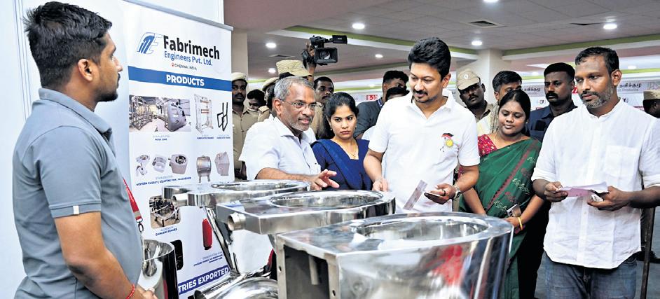 Udhaya hails sanitation workers