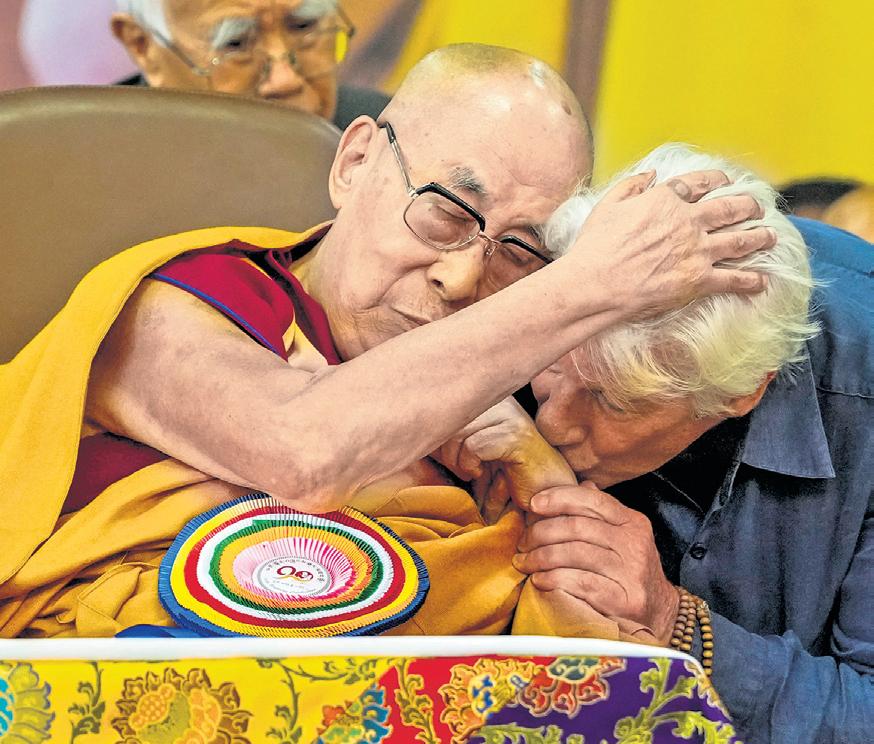 When I reflect upon my life, I see that I haven't wasted it at all: Dalai Lama