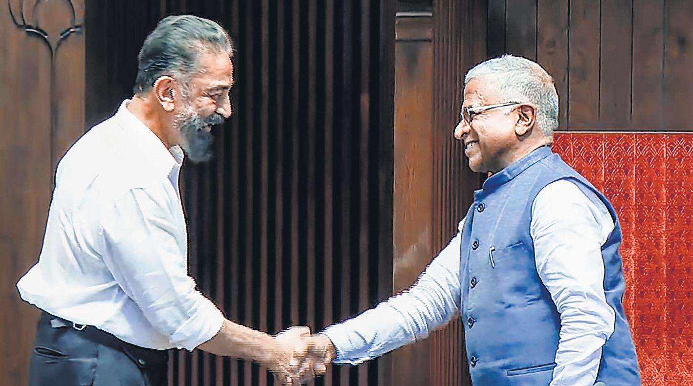 Committed to idea of India: Kamal Haasan after oath