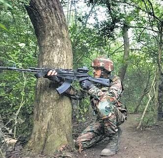 Soldier killed in gunfight with terrorists along LoC, infiltration attempt foiled