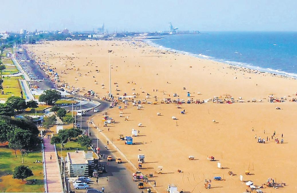 Chennai's Marina Beach Awarded Blue Flag Certification for World-Class Standards