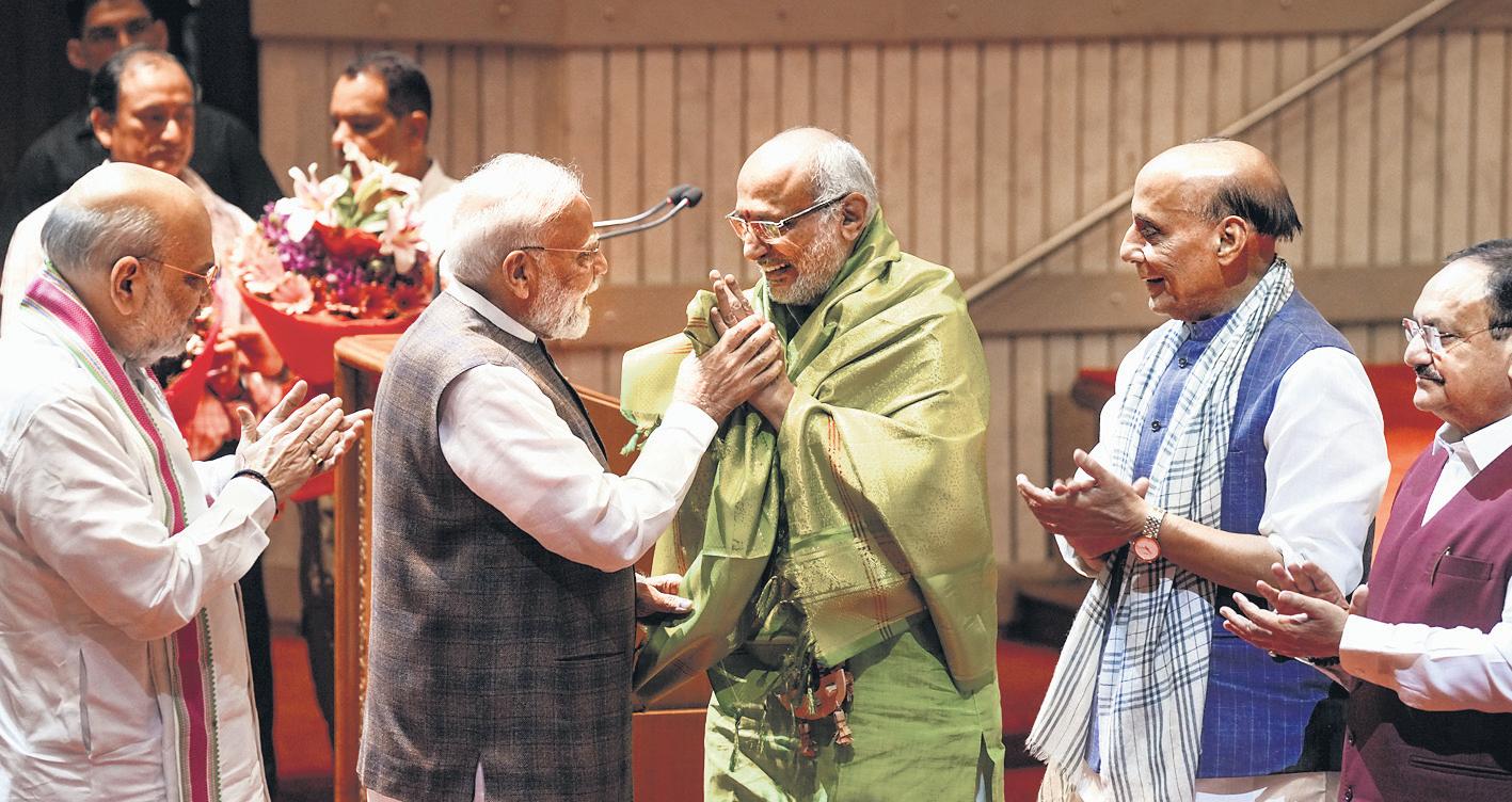 PM reaches out to Oppn for Radhakrishnan win