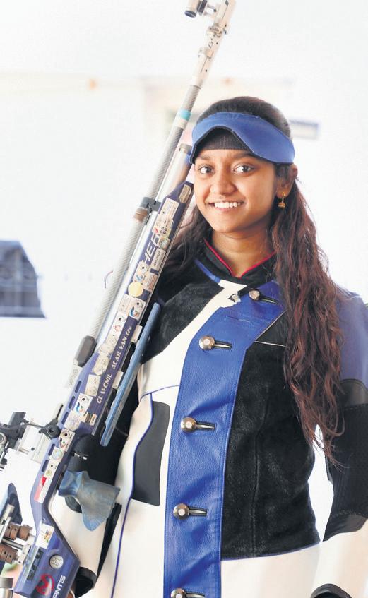 Elavenil rises to the challenge to rewrite Asian record