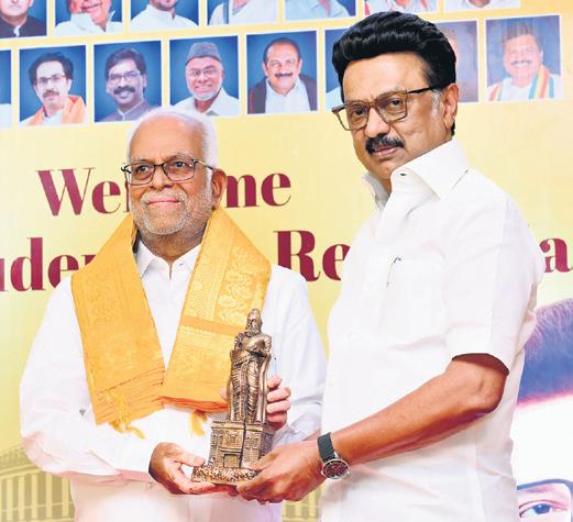 Reddy Labelled Naxal To Hide Centre's Fault, Says Stalin