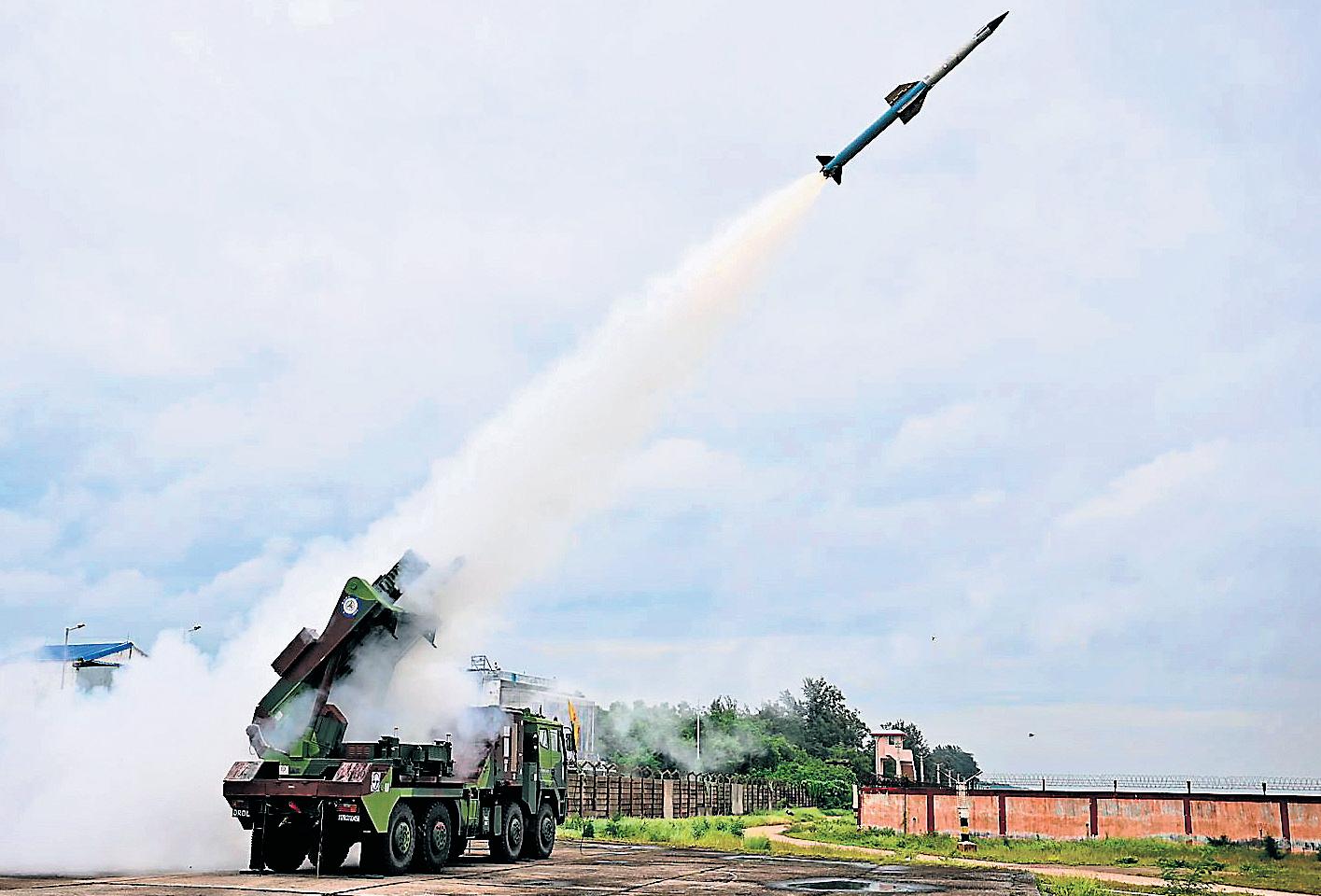 First flight-test of home-grown air defence weapon system successful