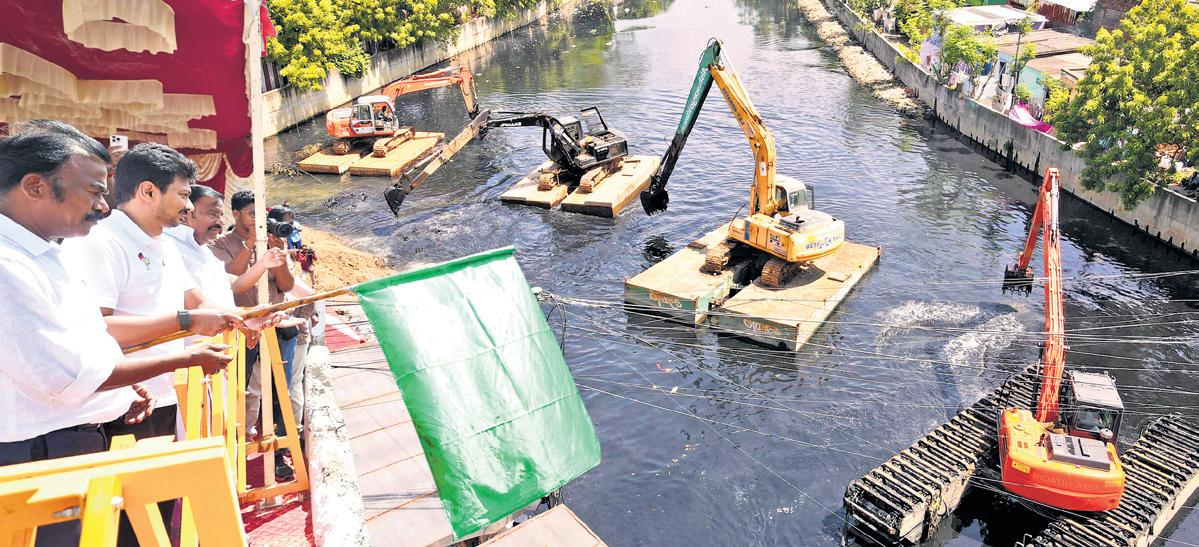 Dy CM Launches Canal Desilting, Strengthening Works
