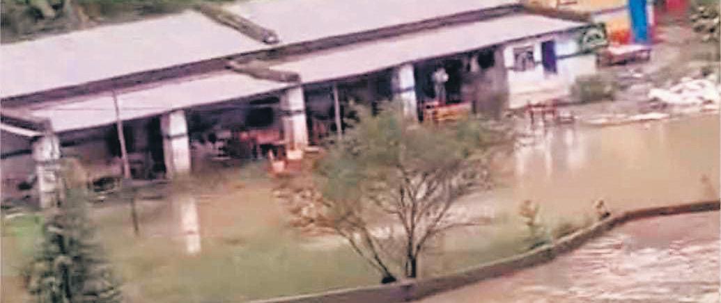 School kids at risk as roads blocked, towns submerged