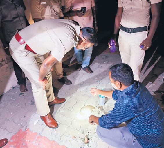Five boys injured after plastic bag explodes near Panruti