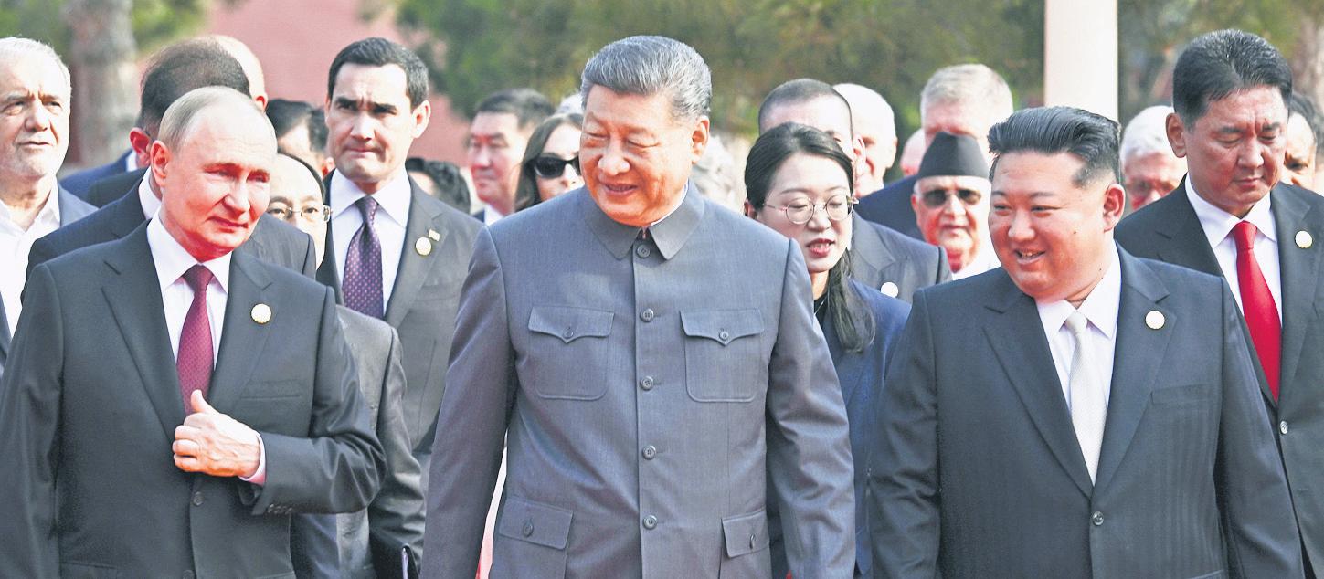 China flexes military muscle with bold, strategic new arms at parade