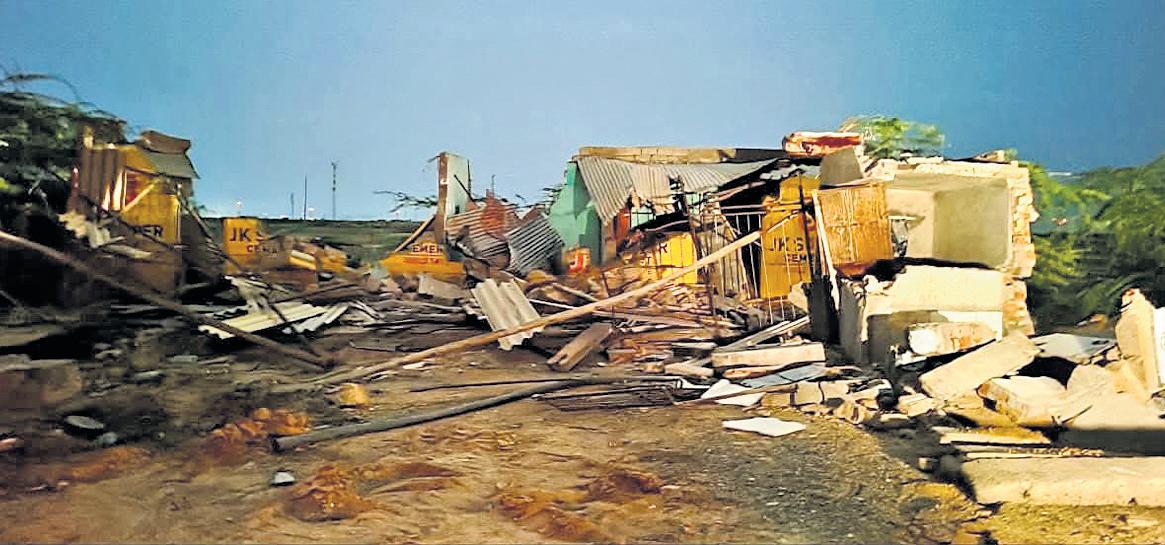 Farmer murder: Jaisalmer admin razes accused properties, last rites performed