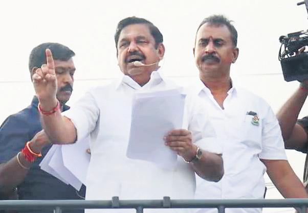 Stalin Must Hold Talks With Pinarayi On Nallaru Project, Says Palaniswami