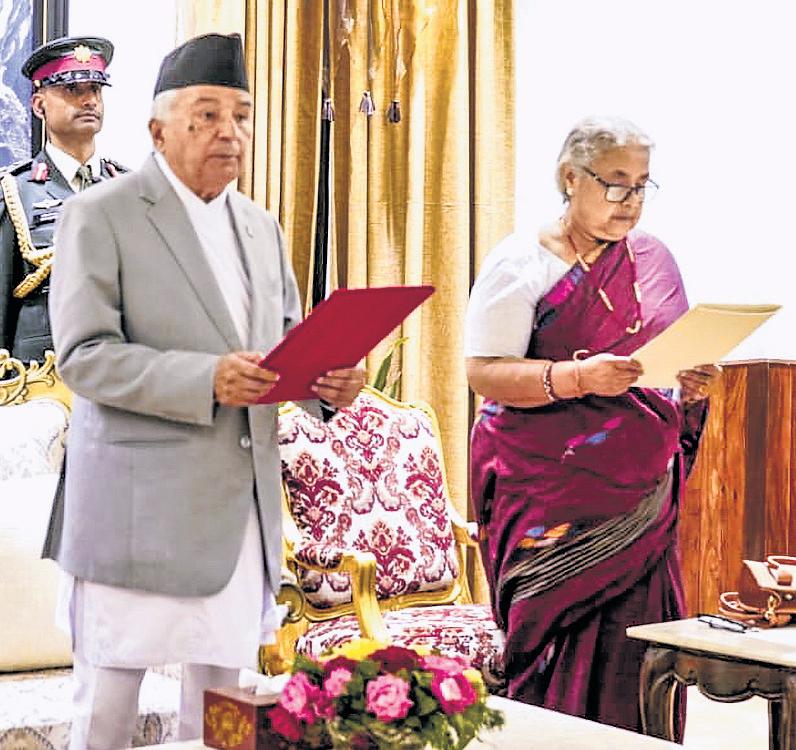 Gen Z Pick Sushila Karki Sworn In As Interim PM