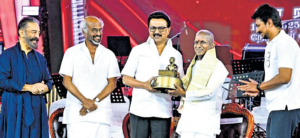 Ilaiyaraaja ruled hearts for 50 years, give him Bharat Ratna crown: Stalin