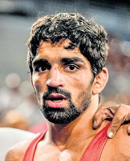 Wrestler Aman found overweight at Worlds