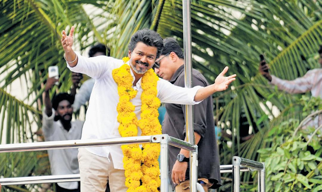 Vijay questions CM on foreign trips, raps DMK and BJP over fishers issue