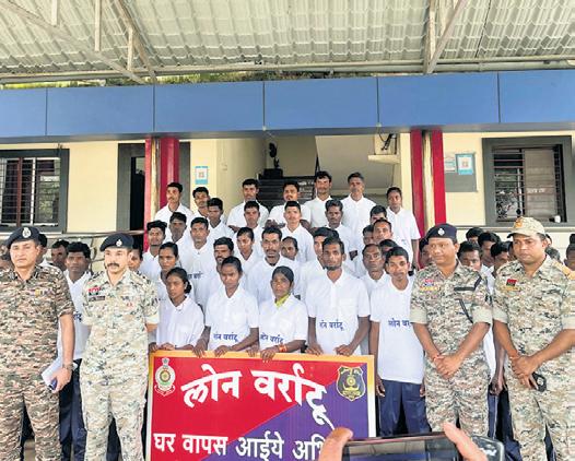 21 women among 71 Maoists give up arms in Dantewada
