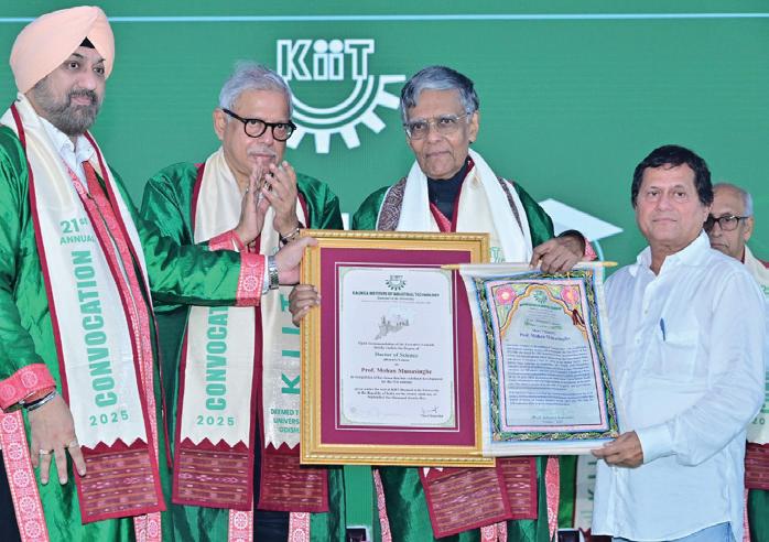 Nobel Laureates Inspire Graduates at 3-day KIIT Convocation 2025
