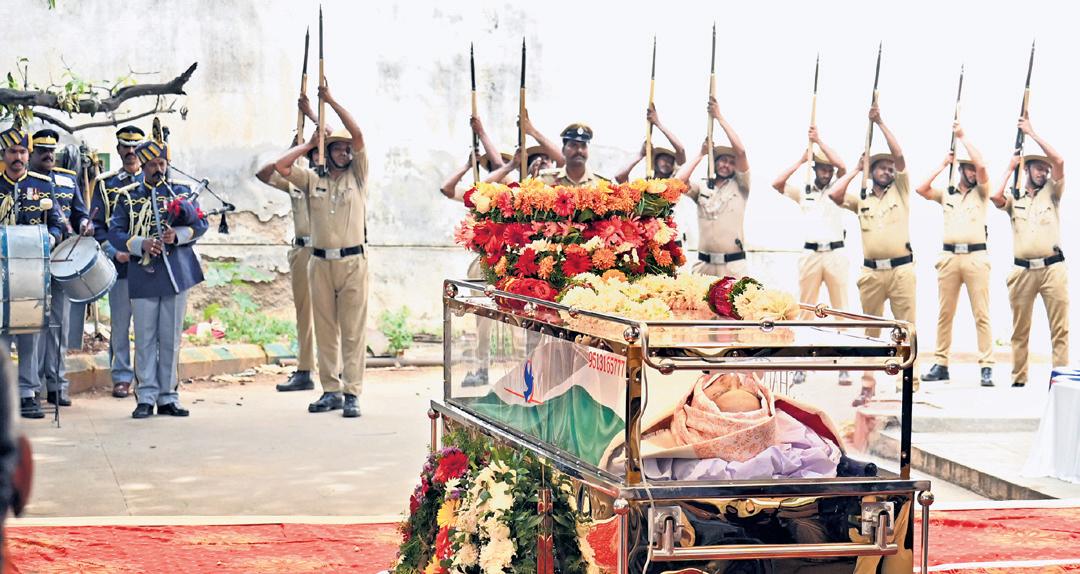 TJS George laid to rest with full state honours