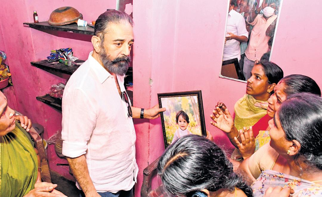 CM conducted himself as a dignified leader in stampede issue, says Kamal
