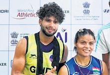 Star para athlete Simran’s guide Saifi provisionally suspended by NADA