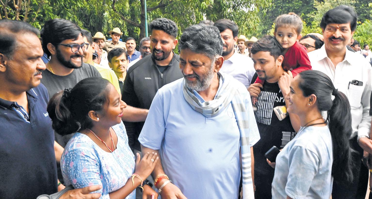 DKS dismisses reports of his claims of becoming CM, says not in a rush