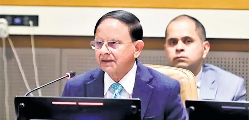Mishra says India a leader in early warning collaboration on calamities