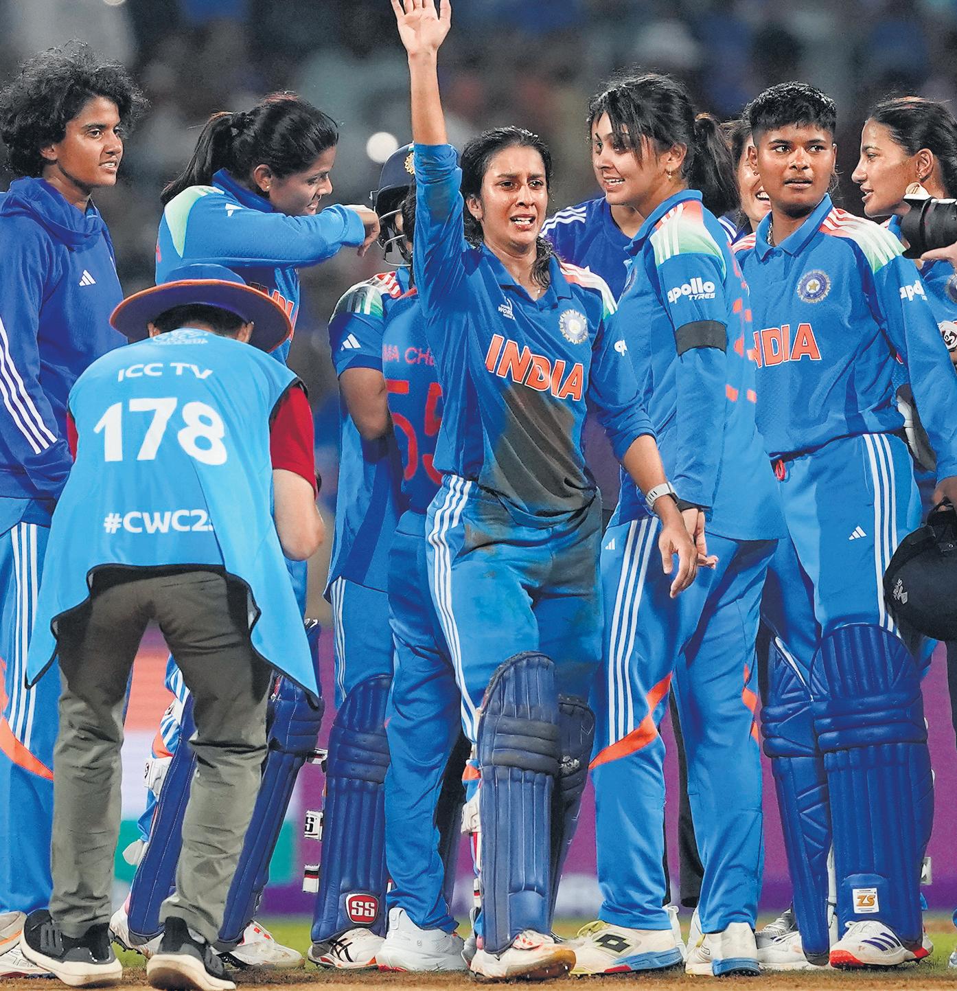 Record chase: Happy women's day for India