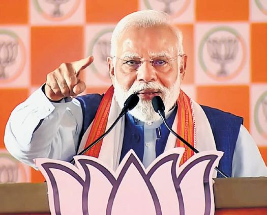 PM: Cong okayed Tejashwi as CM face at 'gunpoint'