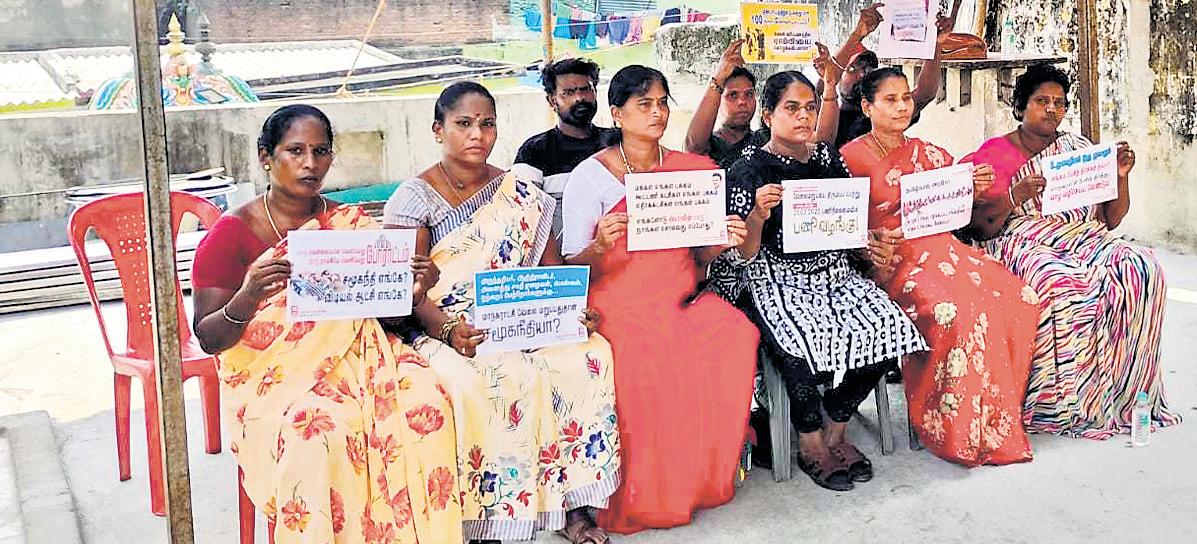 Life a struggle for sanitary staff as stir enters Day 100