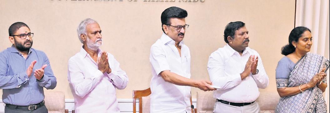 Stalin unveils ₹21-crore CMDA projects