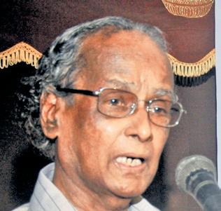 Tamil poet Erode Tamilanban passes away at 92