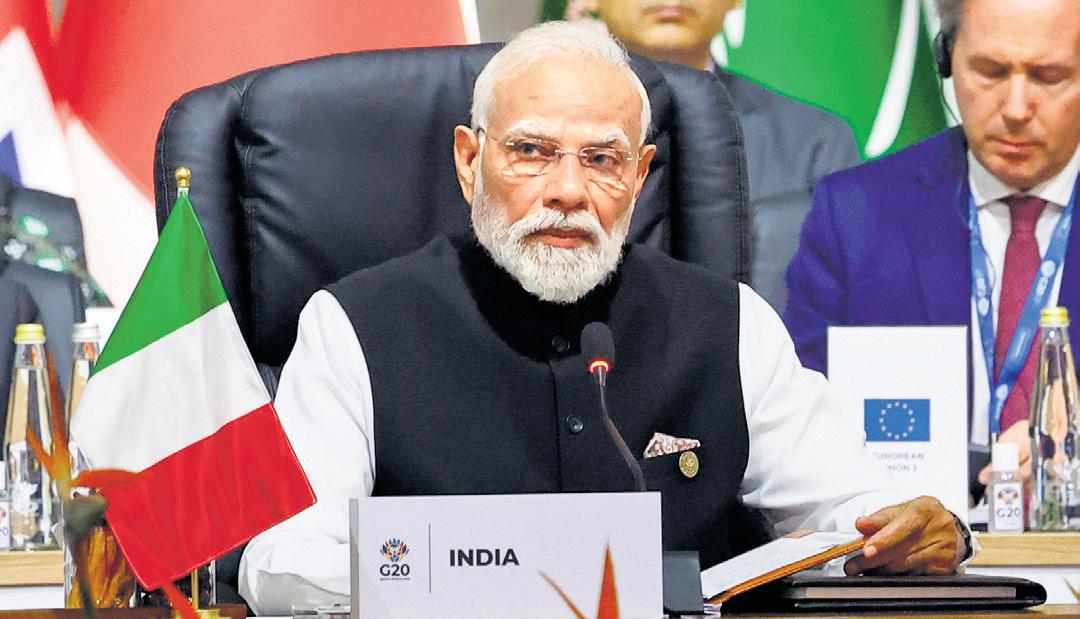 PM moots global Al compact to check misuse