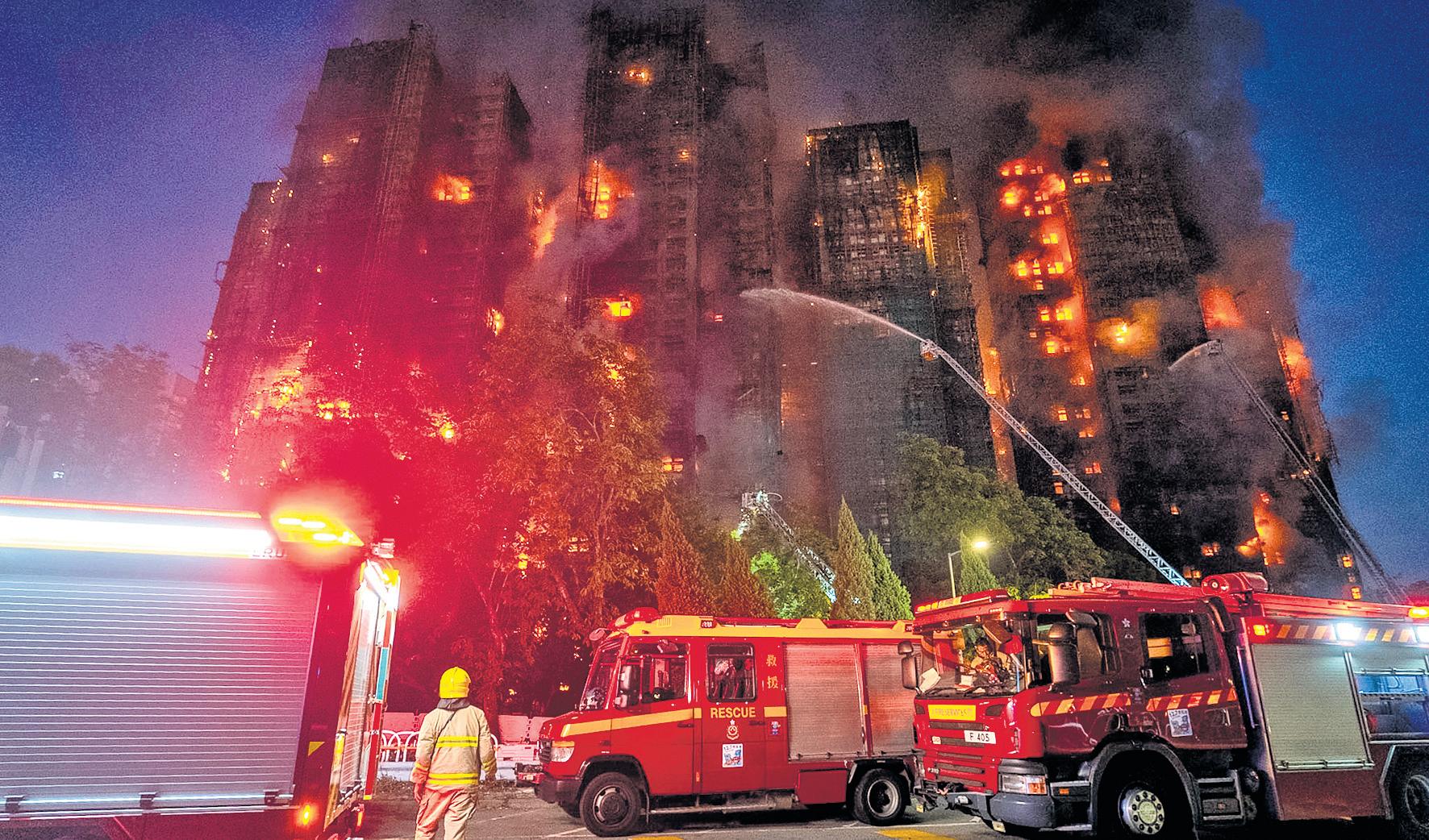 Hong Kong's deadliest fire in years leaves 36 dead, hundreds missing