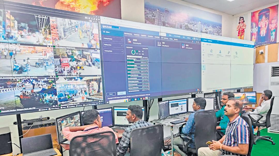 AI cams to assist cops in crowd control during T'malai Maha Deepam