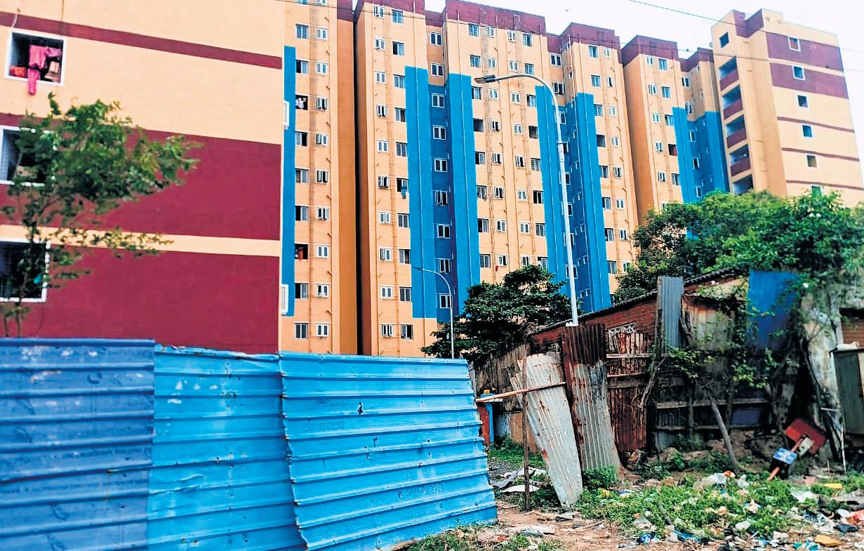 3 months after launch, work at Wall Tax rd tenement shoddy, incomplete