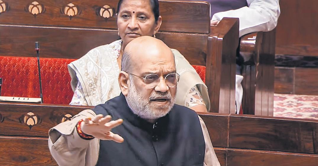 Shah: Vande Mataram tweak led to Partition