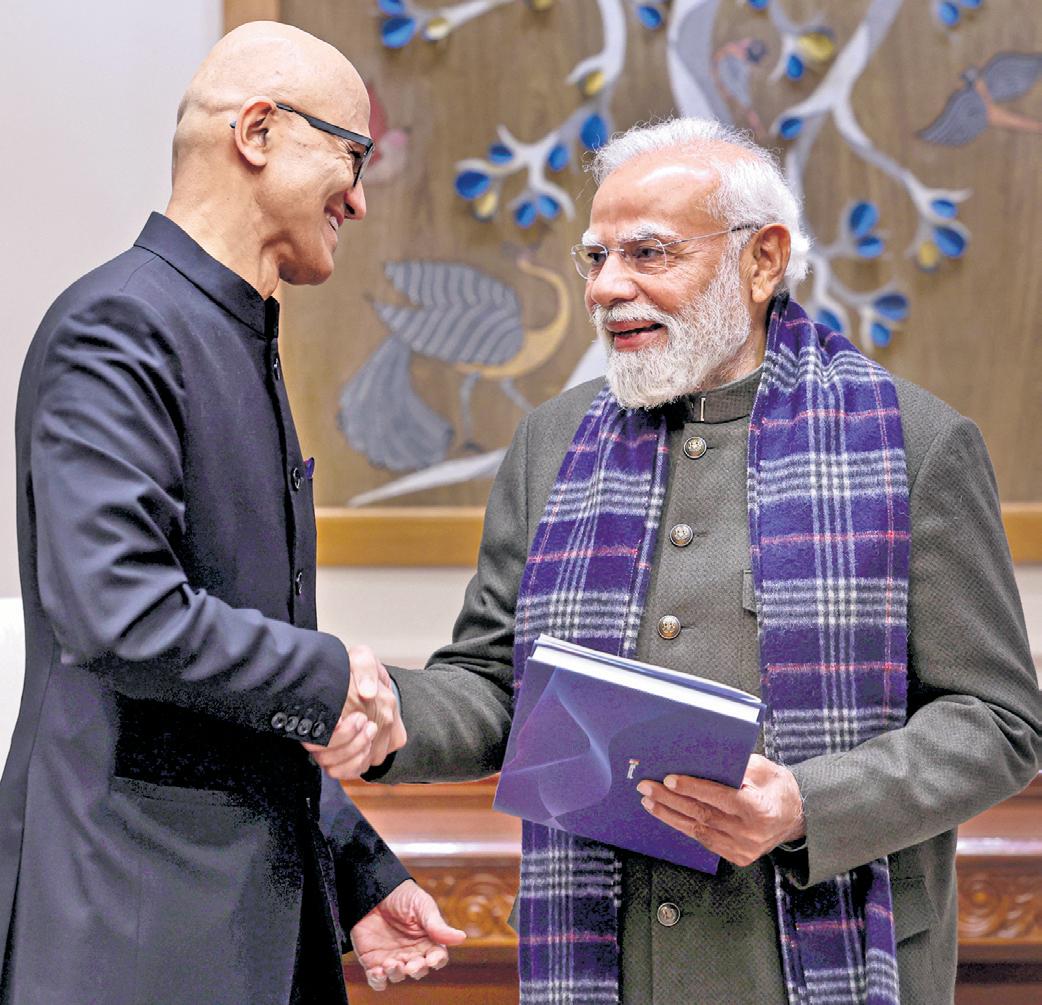 MICROSOFT TO INVEST $17.5 BN IN INDIA OVER 4 YRS