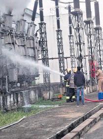 Transformer catches fire at Manali substation