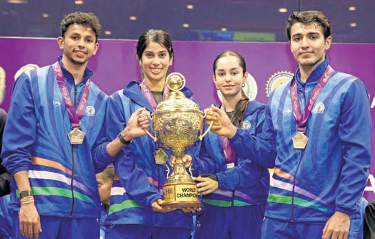 Squash WC win boost for India ahead of CWG, Asiad