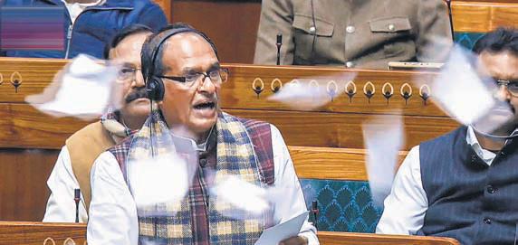 Torn papers fly as G-Ram-G bill replacing Mahatma approved