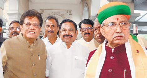 AIADMK-BJP talks begin, seat matrix starts doing rounds