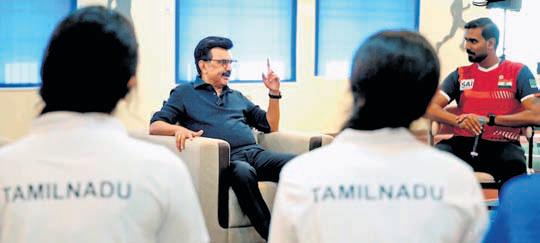 Stalin vibes, asks youth to get sporty