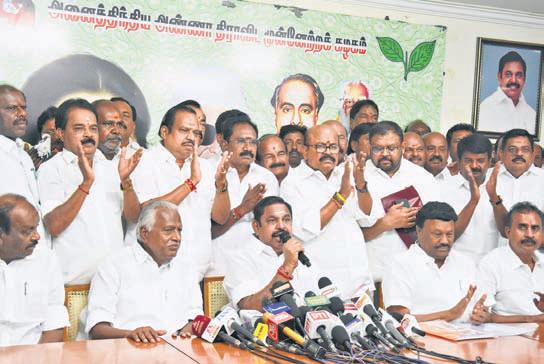 Vijay’s ignorance is unbecoming of a leader, let him face media first: EPS