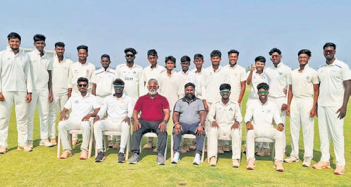 A hat-trick for Standard Ambattur CC