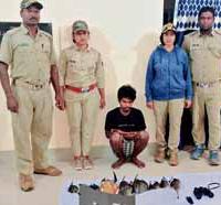 Poacher caught in Chilika used binoculars to track patrol staff