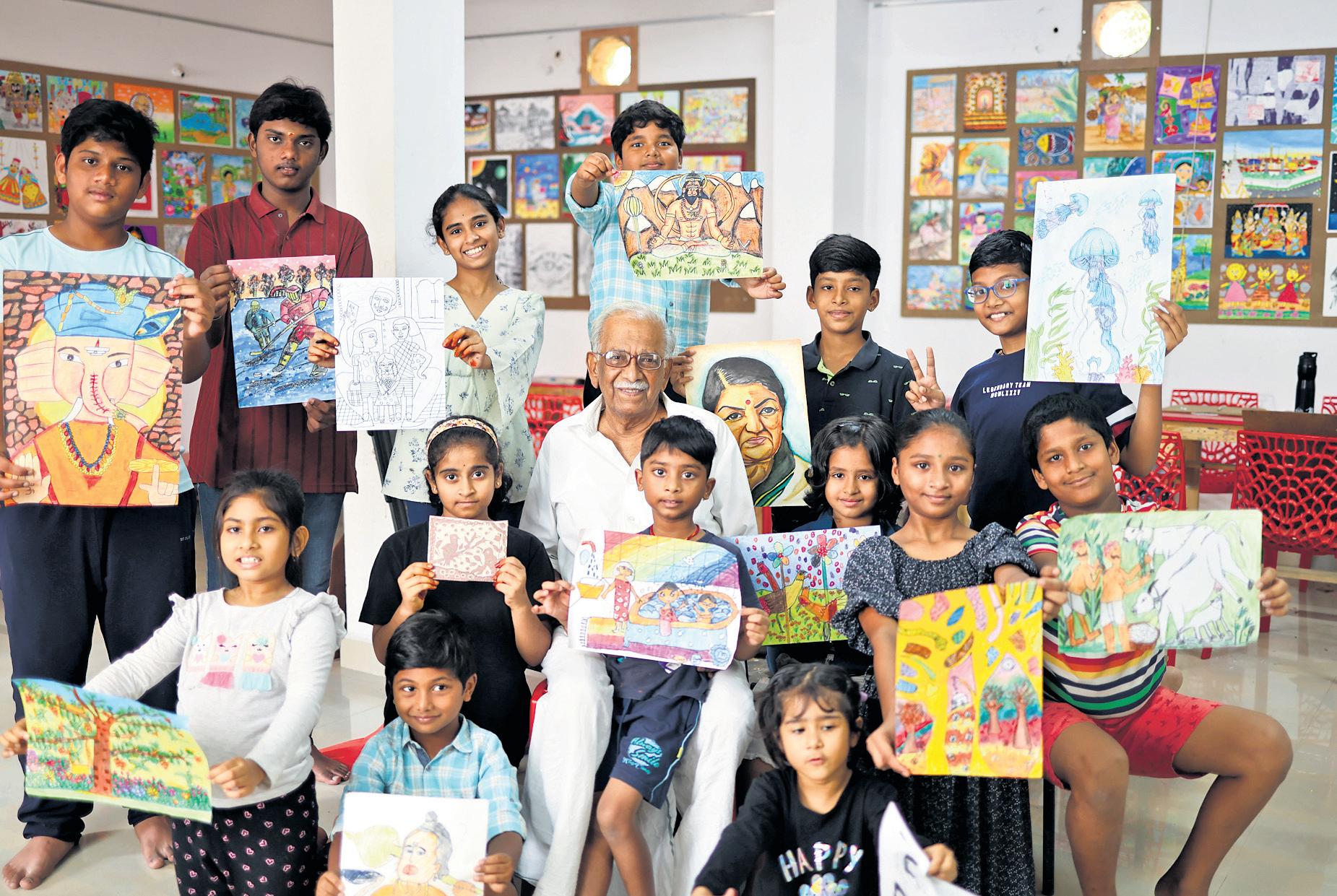 The Man Who Taught a Village to Draw