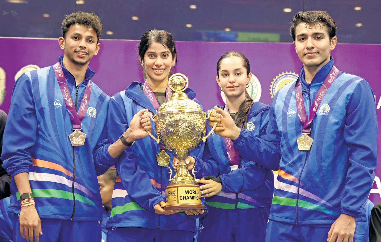 Squash WC win boost for India ahead of CWG, Asiad