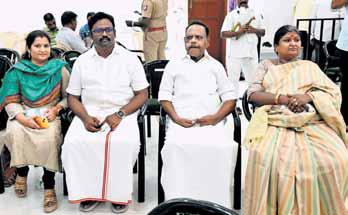 Ex-Speaker blames EPS, quits AIADMK as son joins cabinet