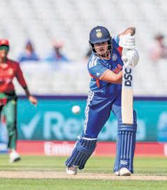 Shafali, Radha step up as India keep hopes alive