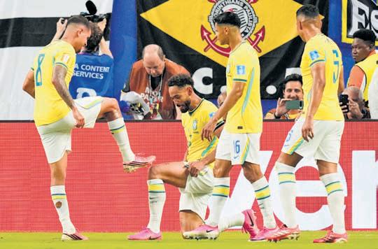 Not like watching Brazil but Selecao may like it that way